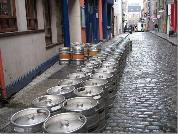Beer kegs